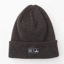 Beanies - Lemmelkaffe Shut Up Lambswool Beanie (Brown)