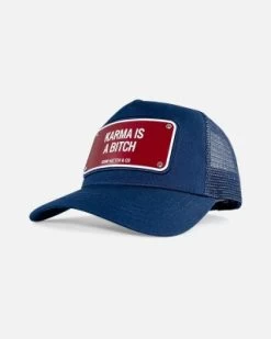 Caps - John Hatter - Karma Is A Bitch - Aluminium Edition (Navy)