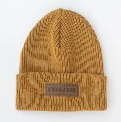 Beanies - Lemmelkaffe Glöden Merino Beanie (Yellow)