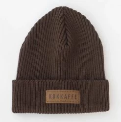 Beanies - Lemmelkaffe Glöden Merino Beanie (Brown)