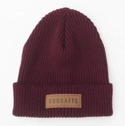Beanies - Lemmelkaffe Glöden Merino Beanie (Red)