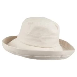Hats - Sur La TĂȘte Lily Linen-Cotton Sun Hat (sand)
