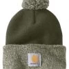 Beanies - Carhartt Women's Lookout Hat (Green)