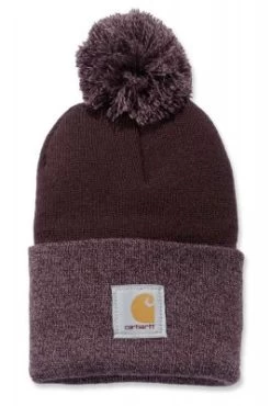 Beanies - Carhartt Women's Lookout Hat (Deep Wine)