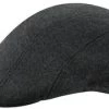Flat Cap - MJM Maddy EL Wool Mix (anthracite)