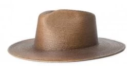 Hats - Brixton Marcos Wide Brim Straw Fedora (brown)