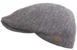 Flat Cap - MJM Broker Virgin Wool (grey)