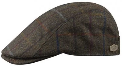Flat Cap - MJM Daffy Wool/Cashmere (dark Green)