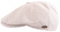 Flat Cap - MJM Rebel Wool/Lin/Silk (beige)