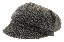 Caps - CTH Ericson Regina Harris Tweed (Black)