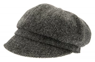 Caps - CTH Ericson Regina Harris Tweed (Black)