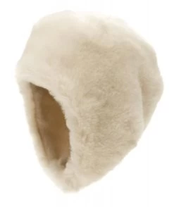 Trapper Hat - CTH Ericson Birgitta Junior Faux Fur Hat (White)