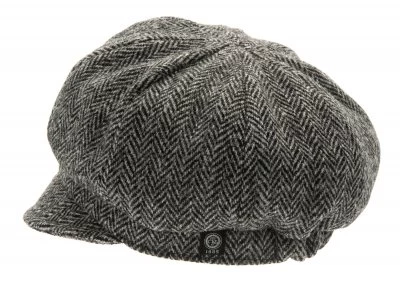 Caps - CTH Ericson Regina Harris Tweed (Black) - Image 2