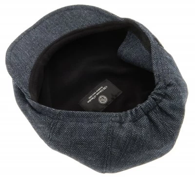 Flat Cap - CTH Ericson Carl Junior Earflap Cap (Blue) - Image 3