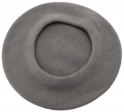 Beret - CTH Ericson Amelie Wool Beret (Grey) - Image 3