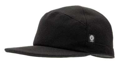 Caps - CTH Ericson Henric Melton Wool Earflap Cap (Black)