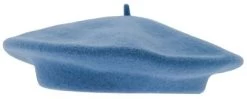 Beret - CTH Ericson Amelie Wool Beret (Light Blue)