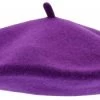 Beret - CTH Ericson Amelie Wool Beret (Purple)