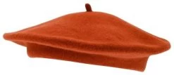 Beret - CTH Ericson Amelie Wool Beret (Cinnamon)