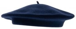 Beret - CTH Ericson Amelie Wool Beret (Navy)