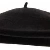 Beret - CTH Ericson Amelie Wool Beret (Black)