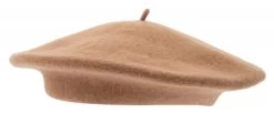 Beret - CTH Ericson Amelie Wool Beret (Sand)