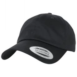 Caps - Flexfit Organic Cotton Dad Cap (black)