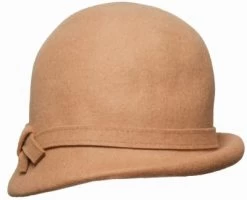 Hats - GÄrda Ofena Wool Cloche (camel)