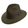 Hats - Jaxon Oilcloth Safari Fedora (olive)