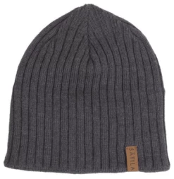 Beanies - Sätila Orca Windproof Merino Wool Beanie (dark Grey)