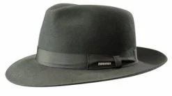 Hats - Stetson Penn Bogart Furfelt (dark Grey)