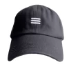 Caps - Gårda Three Lines (black)