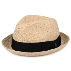 Hats - Jaxon Saybrook Raffia Trilby Hat (natural)