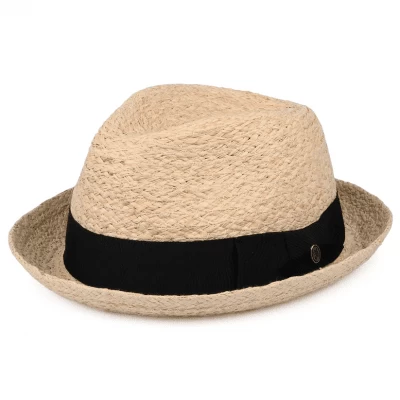 Hats - Jaxon Saybrook Raffia Trilby Hat (natural)