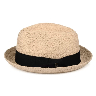 Hats - Jaxon Saybrook Raffia Trilby Hat (natural) - Image 4