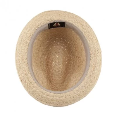 Hats - Jaxon Saybrook Raffia Trilby Hat (natural) - Image 2