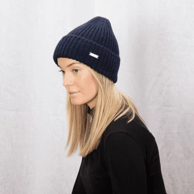 Beanies - SĂ€tila Ryssby Wool Beanie (navy Blue) - Image 2