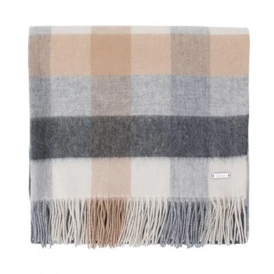 Scarfs - SĂ€tila Bua Wool Scarf (beige)