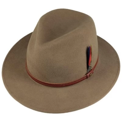 Hats - Stetson Rantoul Traveller Woolfelt (khaki) - Image 3