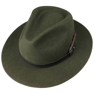 Hats - Stetson Yutan Traveller Woolfelt (green) - Image 2
