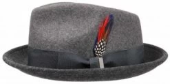 Hats - Stetson Brockton (grey)