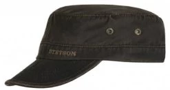 Flat Cap - Stetson Army Cap (brown)
