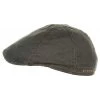 Flat Cap - Stetson Level Gatsby Waxed Canvas (brown)