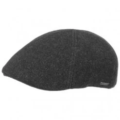 Flat Cap - Stetson Texas Wool/Cashmere (anthracite)