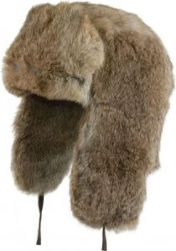 Trapper Hat - MJM Ladies Rabbit Fur Hat (Hare)