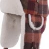 Trapper Hat - MJM Trapper Hat With Faux Lambskin (Red)