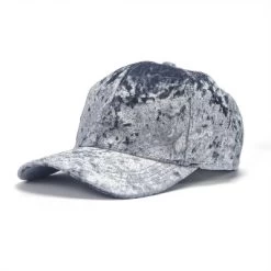 Caps - Gårda Velvet (silver)